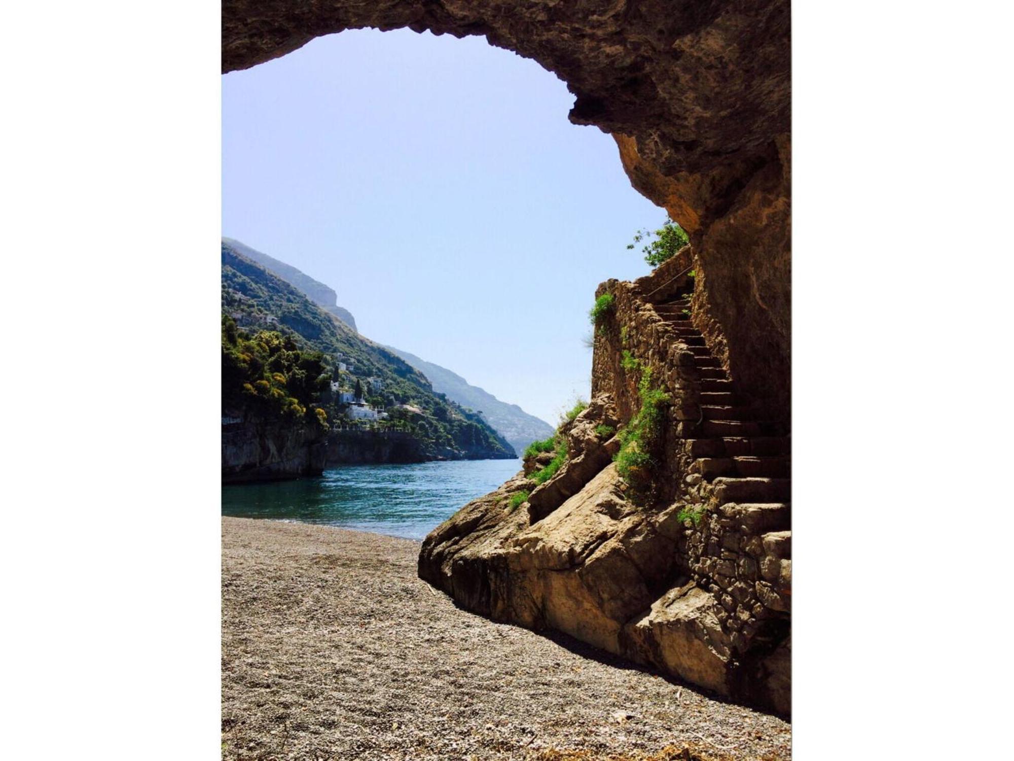 Torre Sponda - Casa Angelica, Private Beach Positano Eksteriør billede