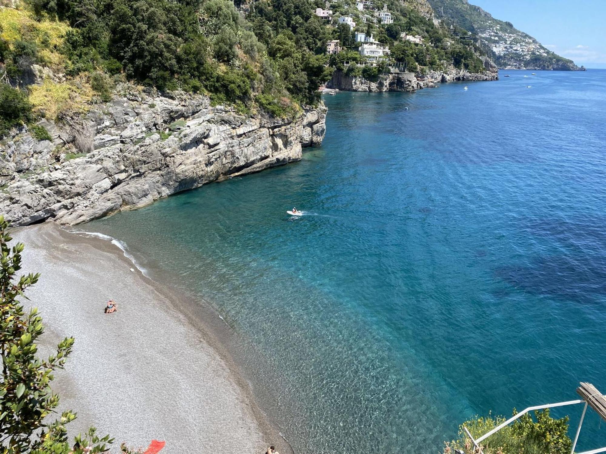 Torre Sponda - Casa Angelica, Private Beach Positano Eksteriør billede