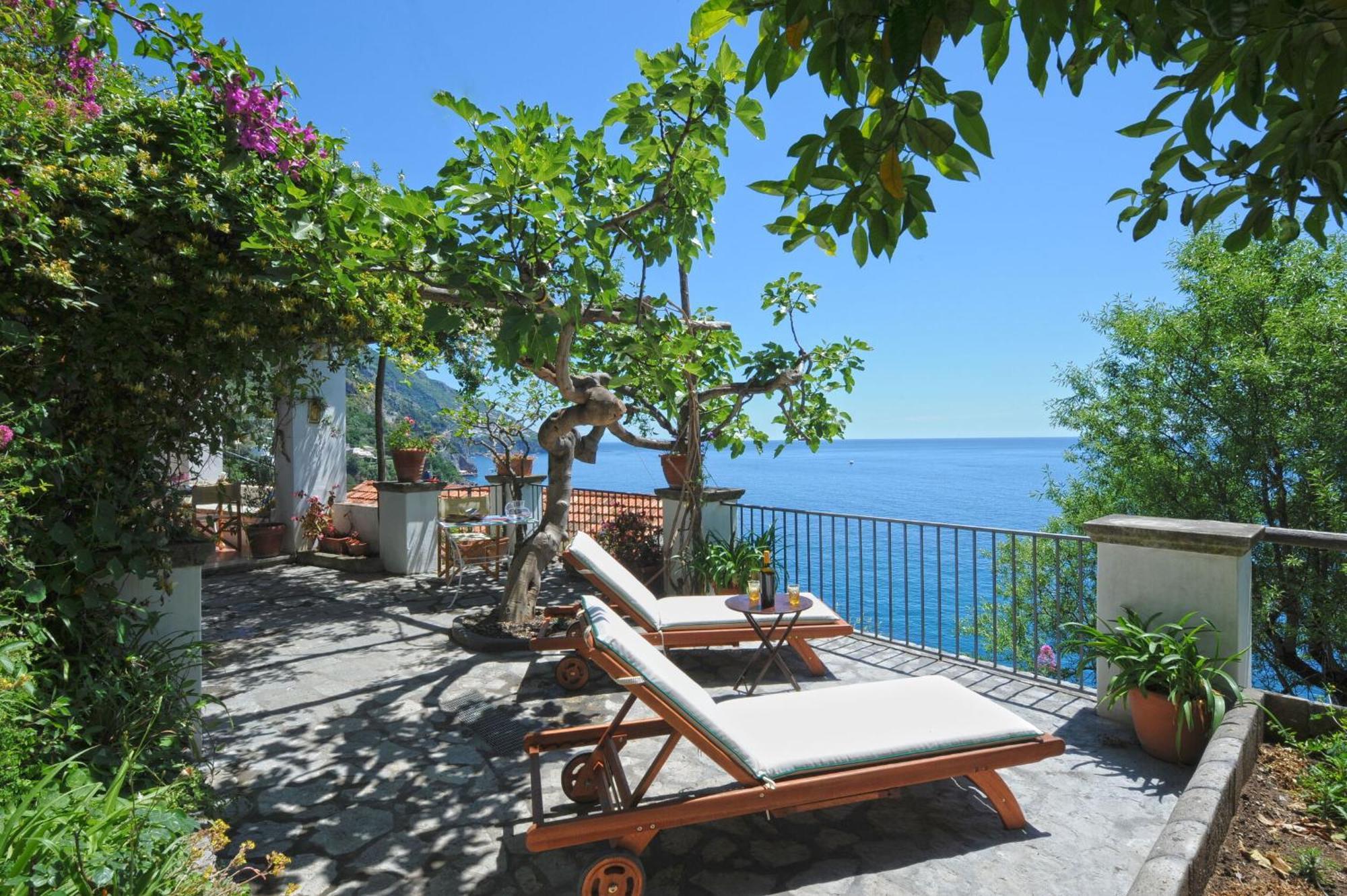 Torre Sponda - Casa Angelica, Private Beach Positano Eksteriør billede